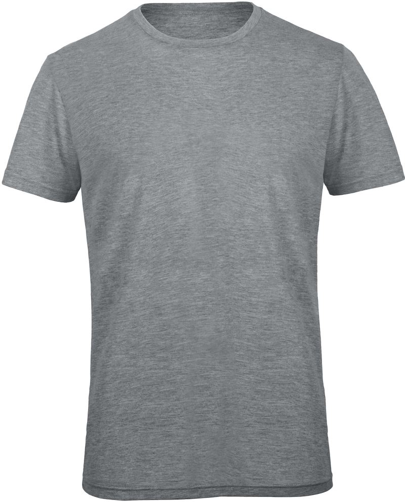 Levně Pánské tričko - heather light grey
