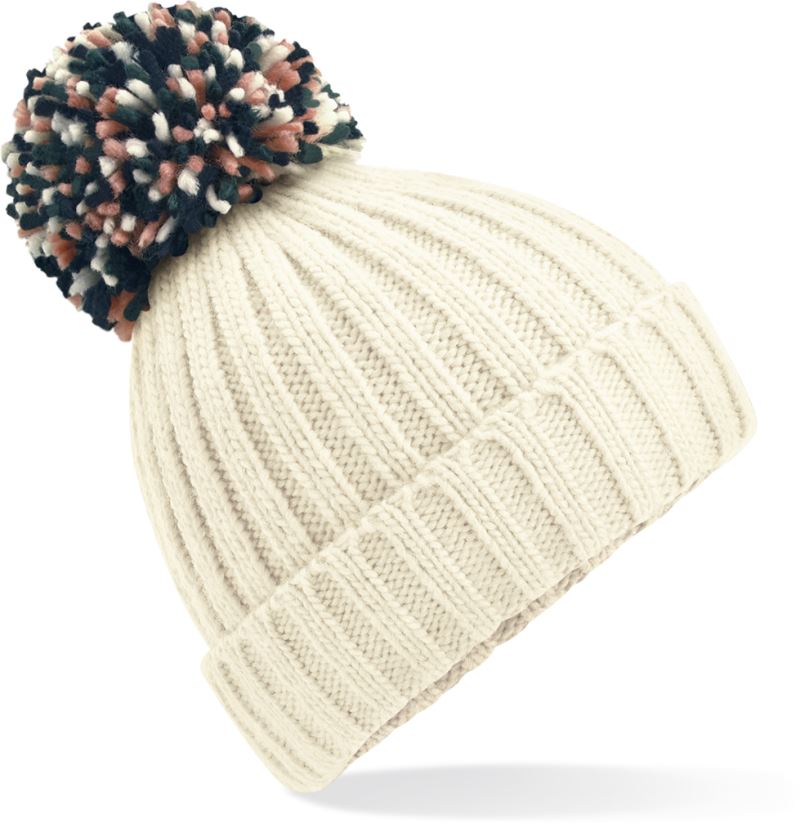 Levně Pletená čepice "Hygge" - off white