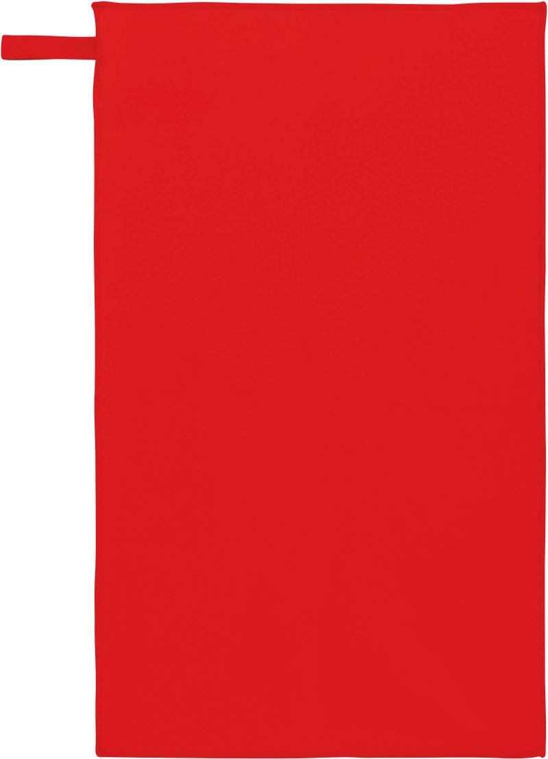 Levně Sportovní ručník z mikrovlákna - red