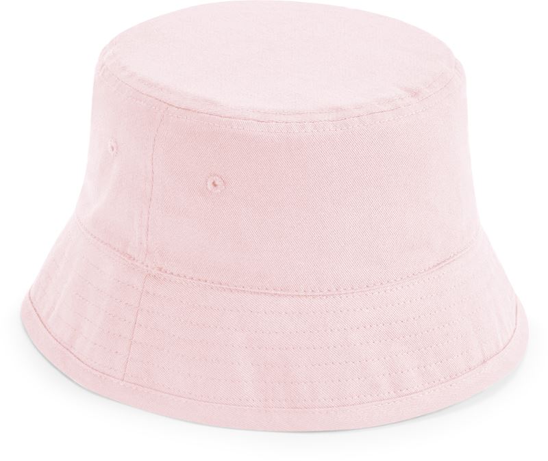 Levně Dětský ekologický rybářský klobouk - powder pink