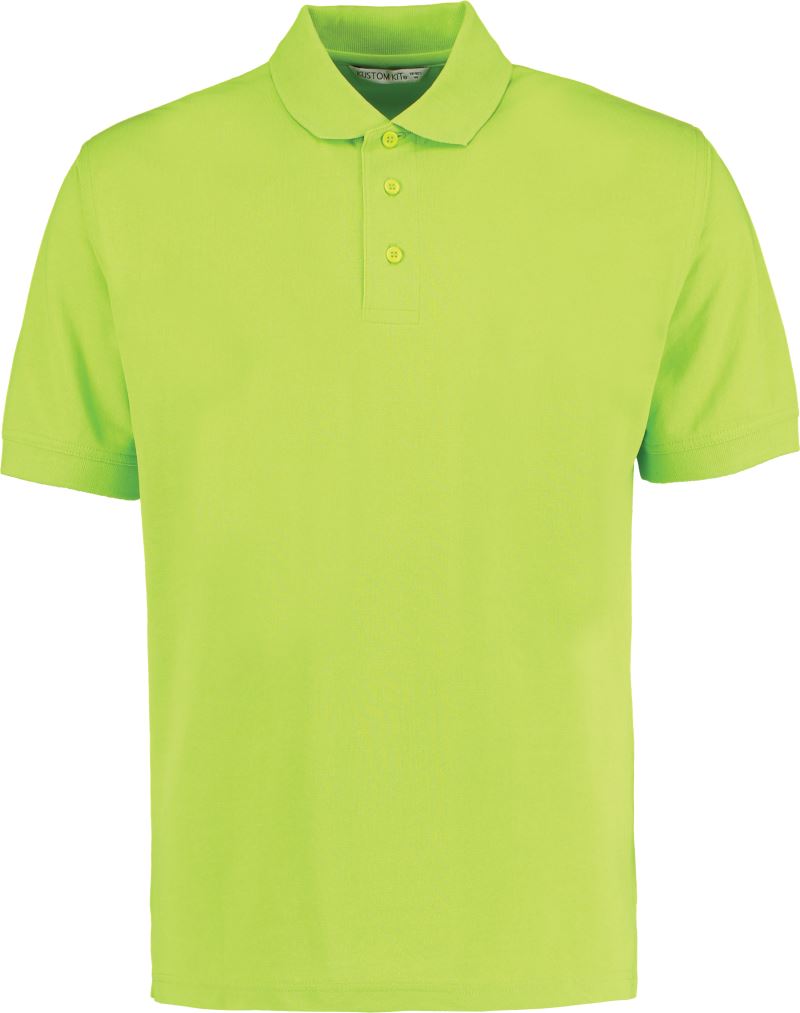 Levně Pánské piqué polo "Superwash" - lime
