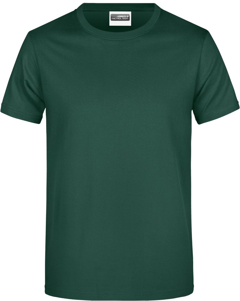 Levně Pánské tričko z těžké bavlny - dark green