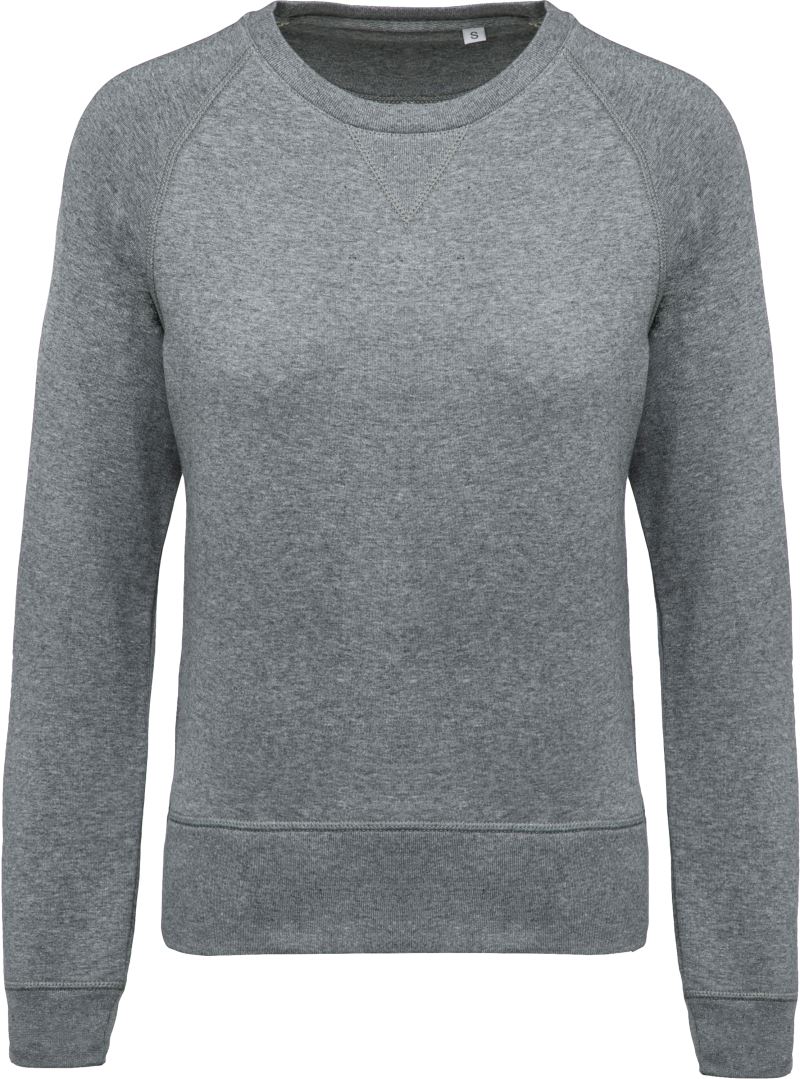 Levně Dámská raglánová mikina z bio bavlny - grey heather