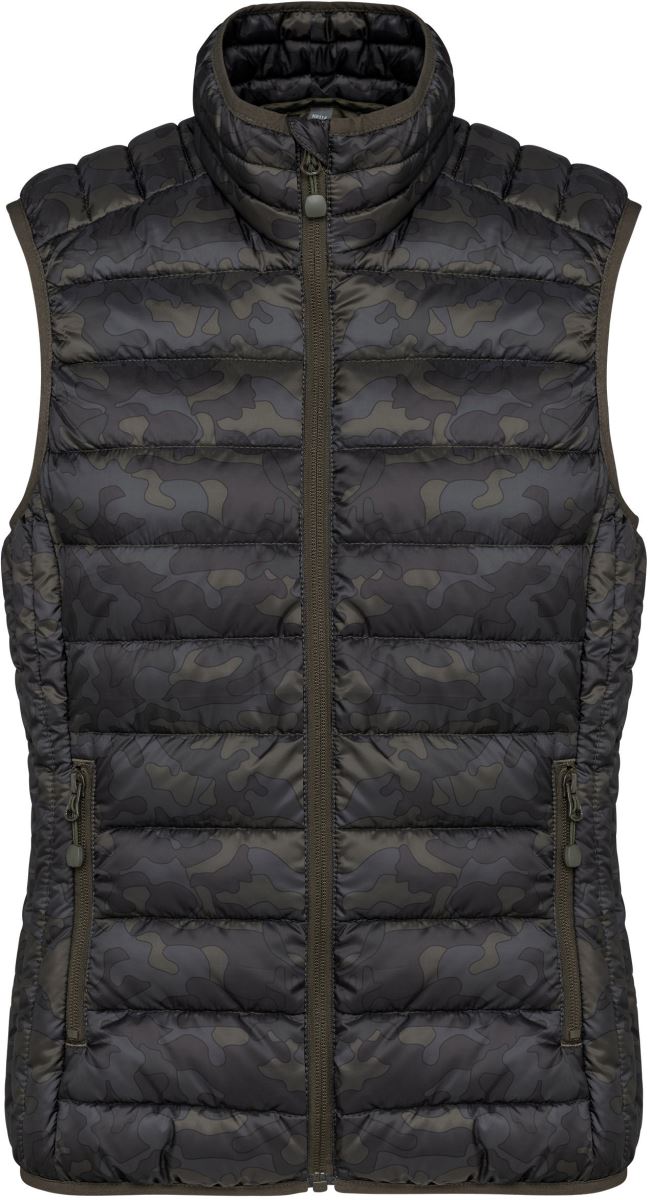 Levně Dámská lehká vesta - jungle camo