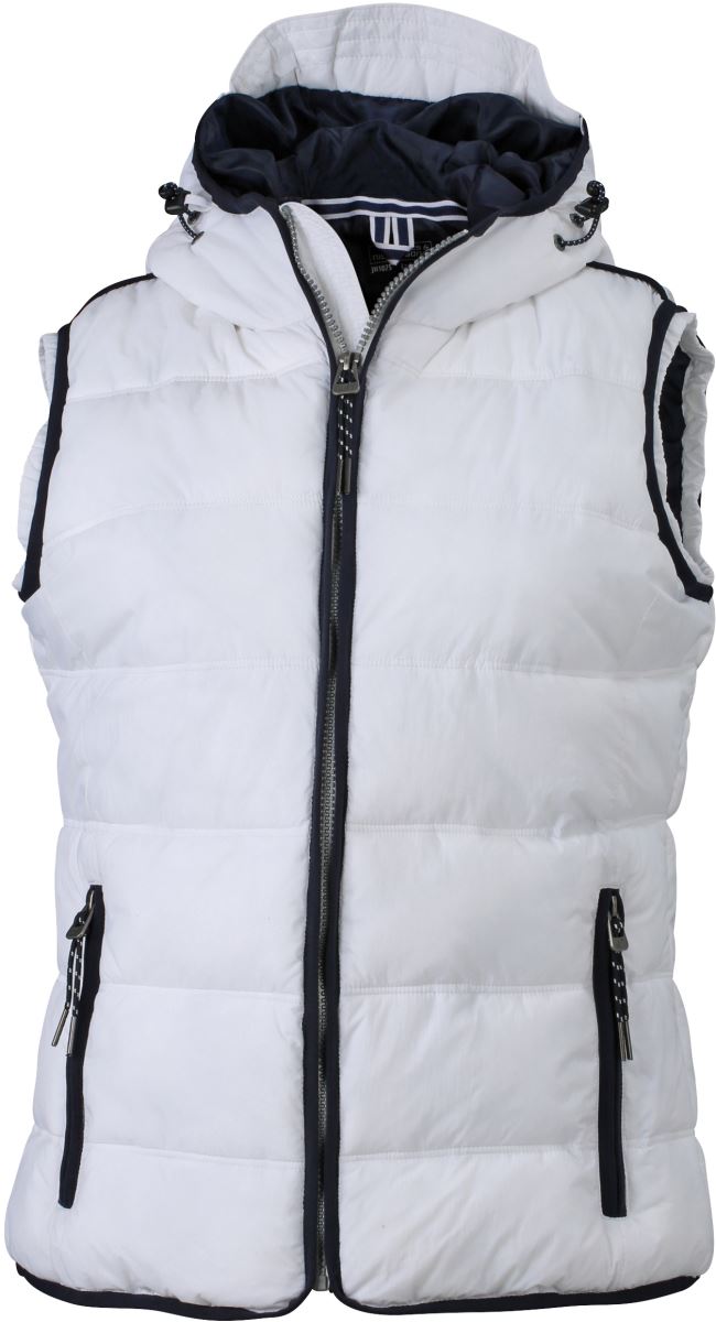 Levně Dámská vesta "Maritim" - white/navy