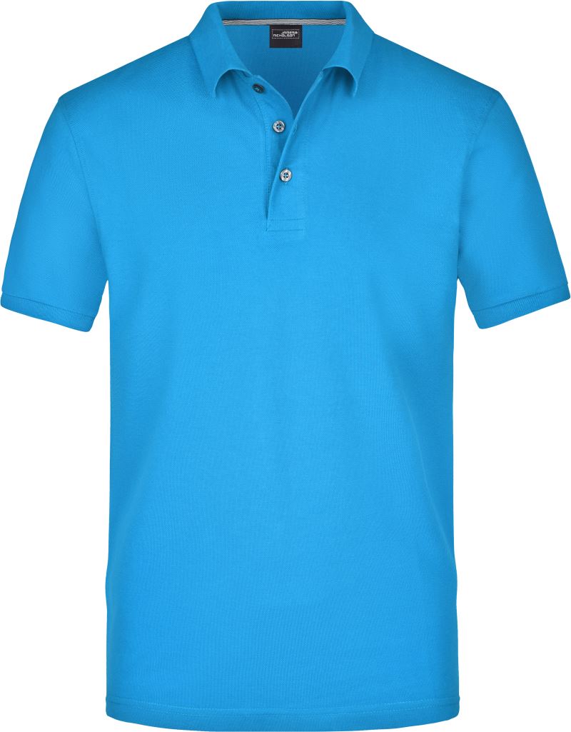 Levně Pánské pima piqué polo - regatta blue