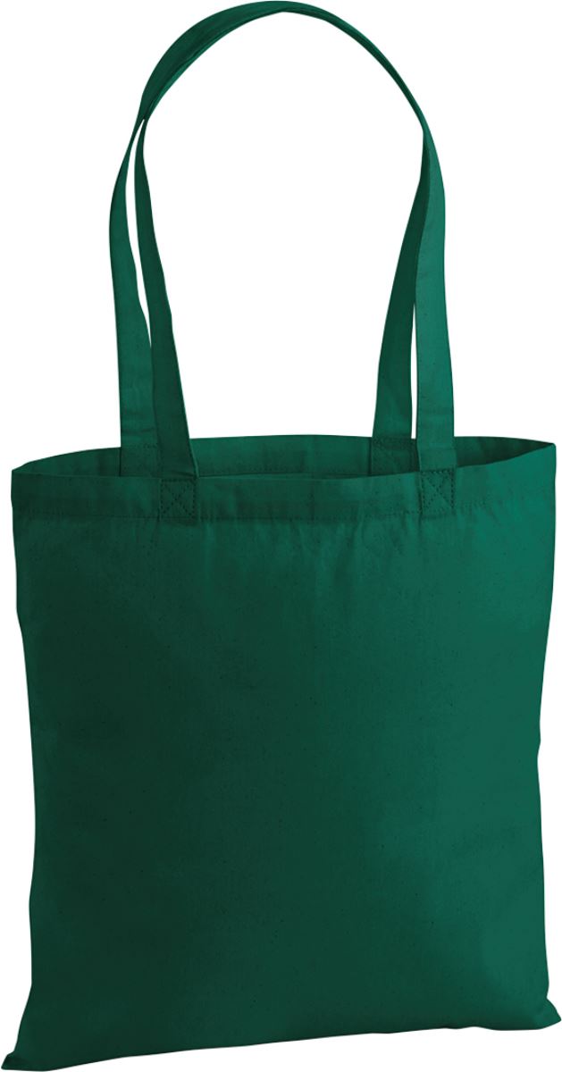 Levně Bavlněná taška - bottle green