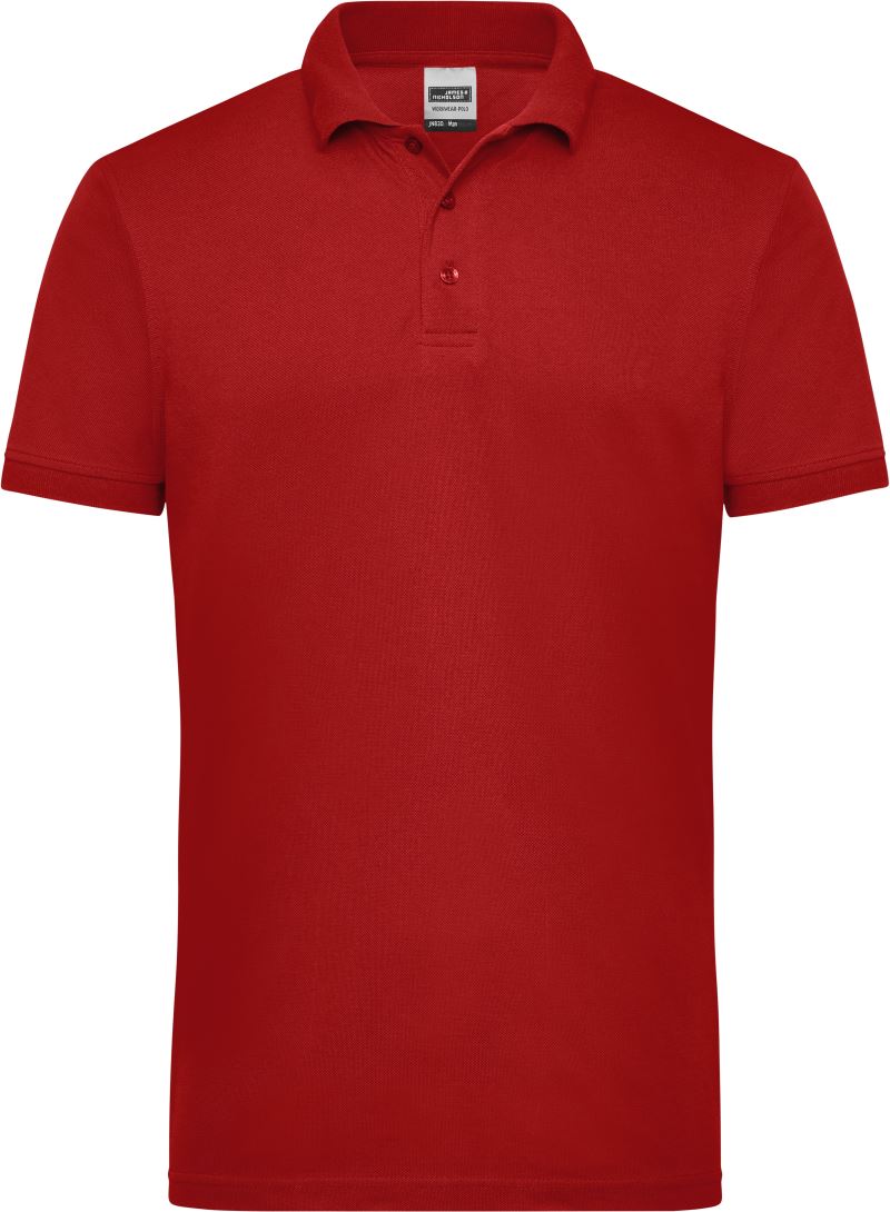 Levně Pánské pracovní piqué polo - wine