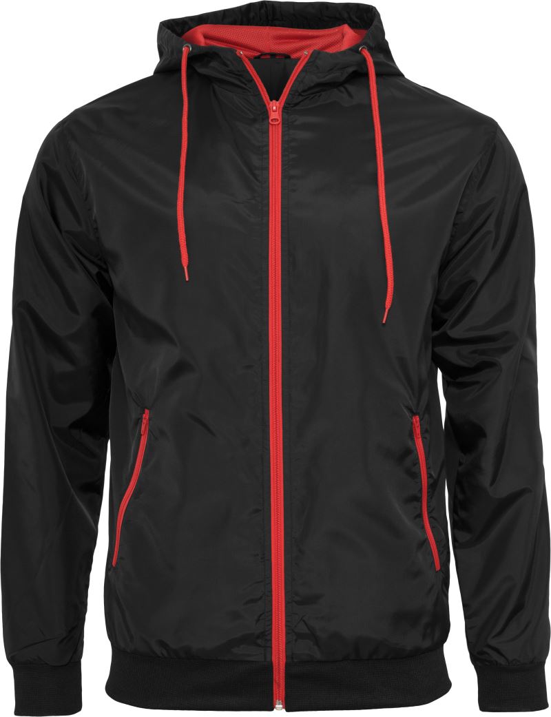 Levně Větrovka - black/red