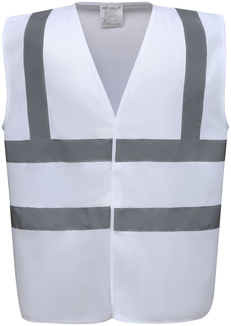 Levně Hi-Vis bezpečnostní vesta - white