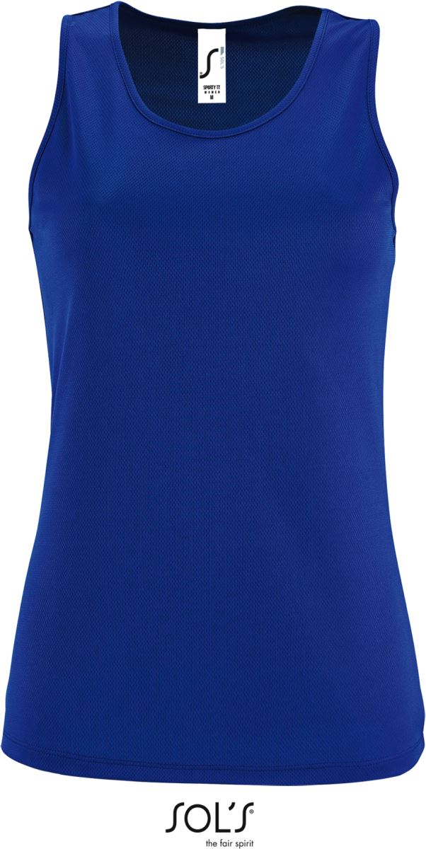 Levně Dámské sportovní tílko - royal blue