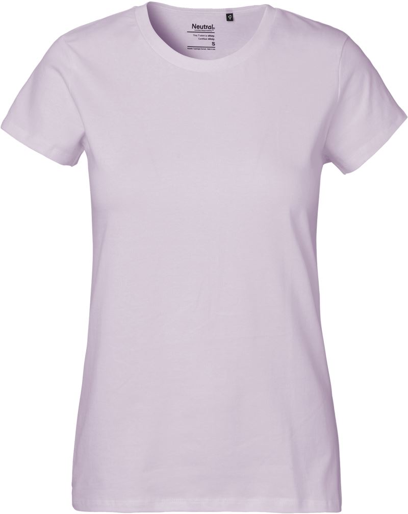 Levně Dámské tričko z těžké bio bavlny - dusty purple