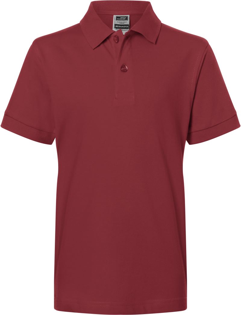 Levně Dětské piqué polo - wine