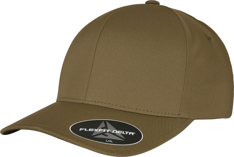 Levně 6 panelová kšiltovka "Delta" - olive