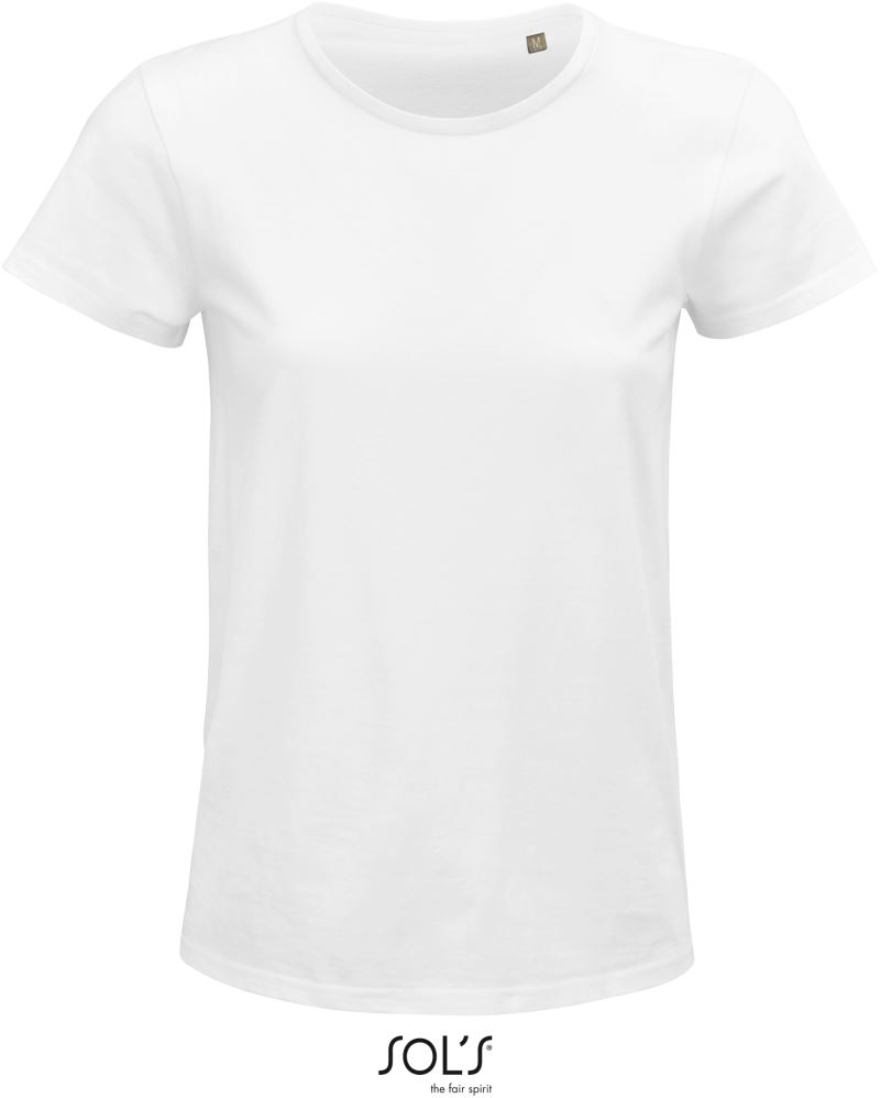 Levně Dámské tričko z bio bavlny - white