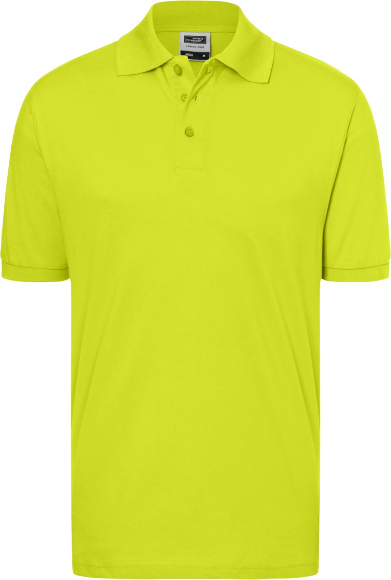 Levně Piqué polo - acid yellow