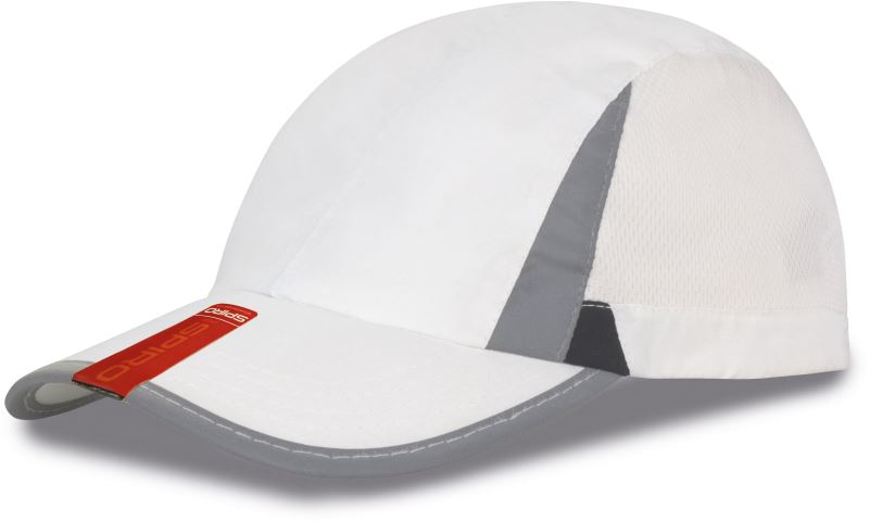 Levně Sportovní kšiltovka - white/black