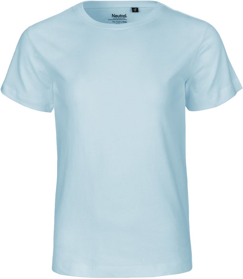 Levně Dětské tričko z bio bavlny - light blue