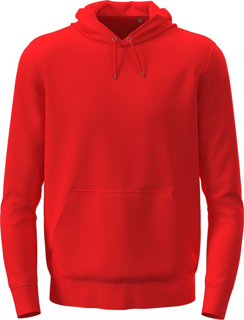 Levně Mikina s kapucí "Classic" - scarlet red