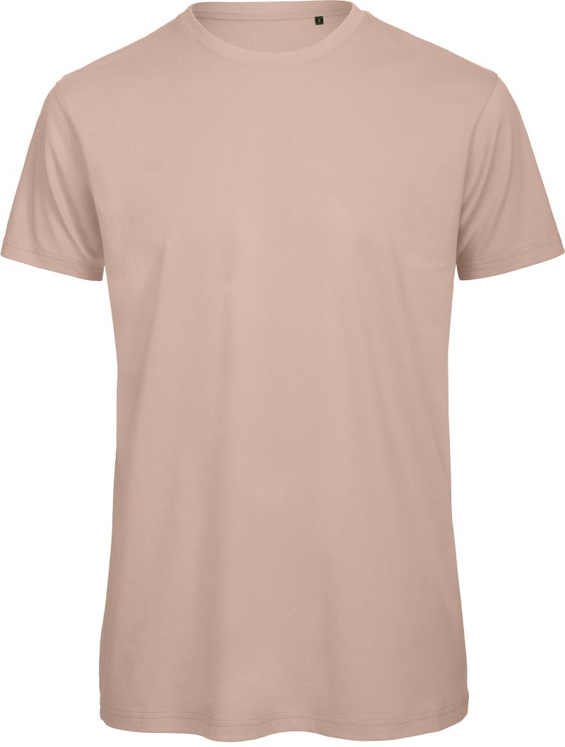 Levně Pánské tričko Medium Fit z bio bavlny - millennial pink