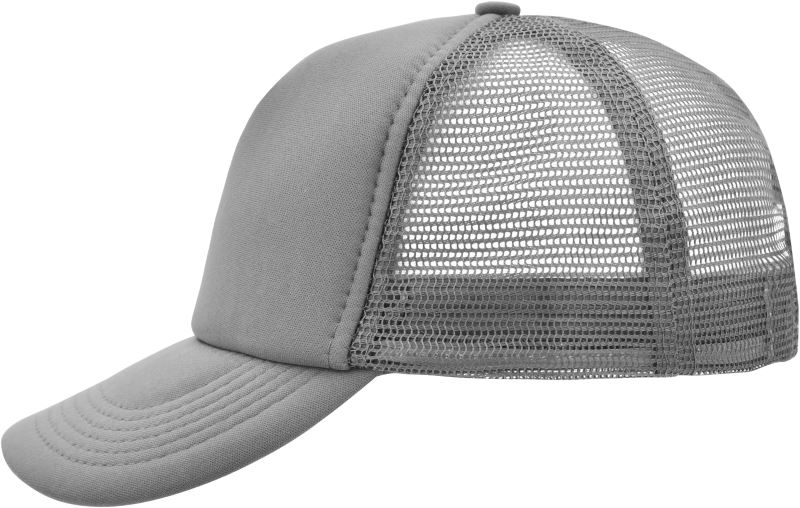 Levně 5 panelová polyesterová síťovaná kšiltovka - dark grey