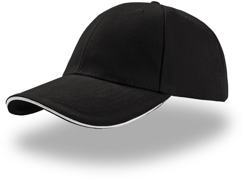 Levně 6 panelová kšiltovka "Liberty Sandwich" - black/white