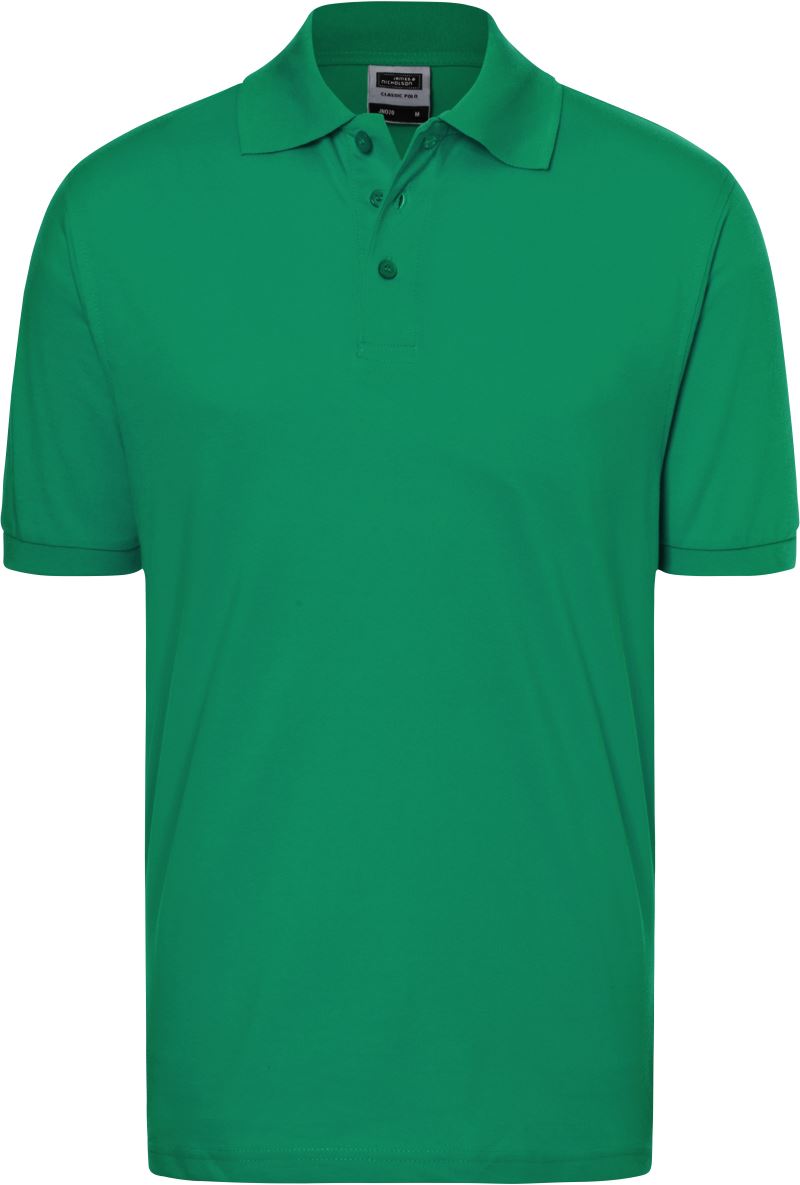 Levně Piqué polo - irish green