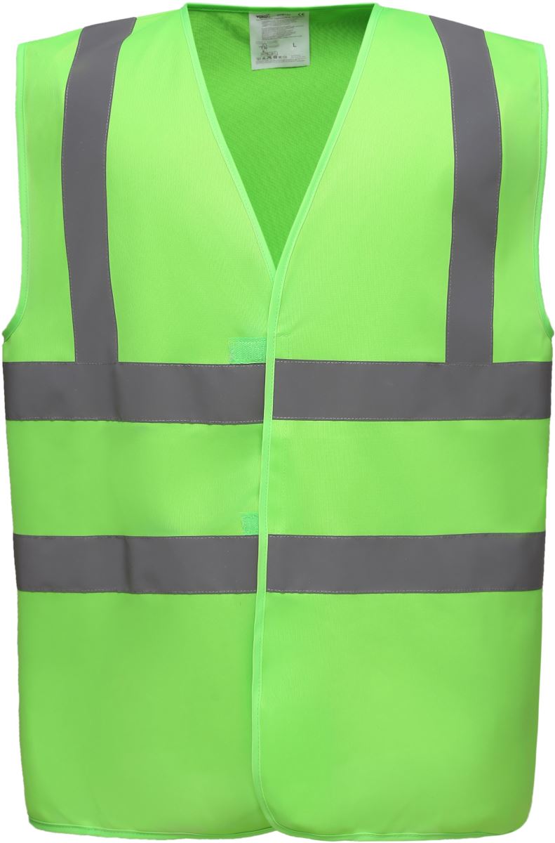Levně Hi-Vis bezpečnostní vesta - lime
