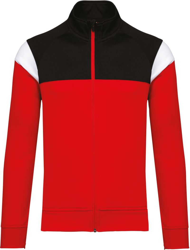 Levně Tréninková bunda - sporty red/black