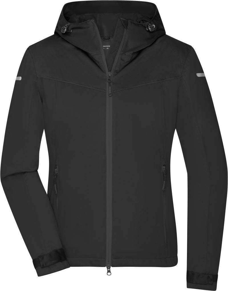 Levně Dámská outdoorová softshellová bunda - black