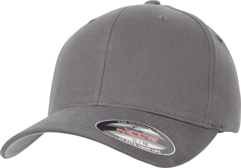 Levně 6 panelová Flexfit kšiltovka - grey