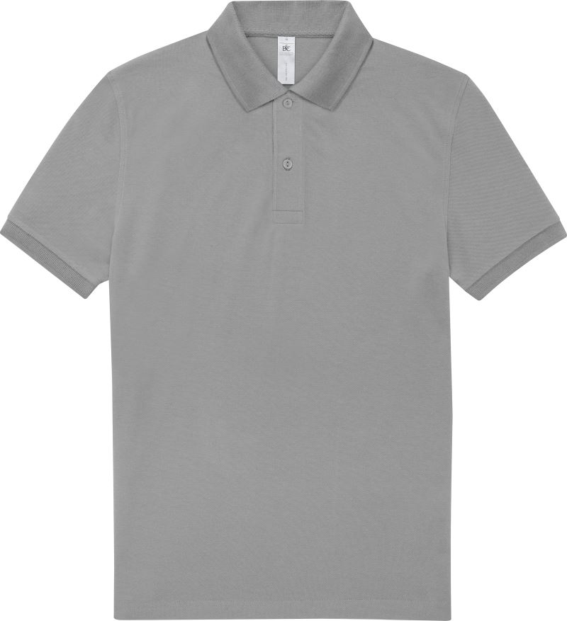 Levně Piqué polo z těžké bavlny - sport grey