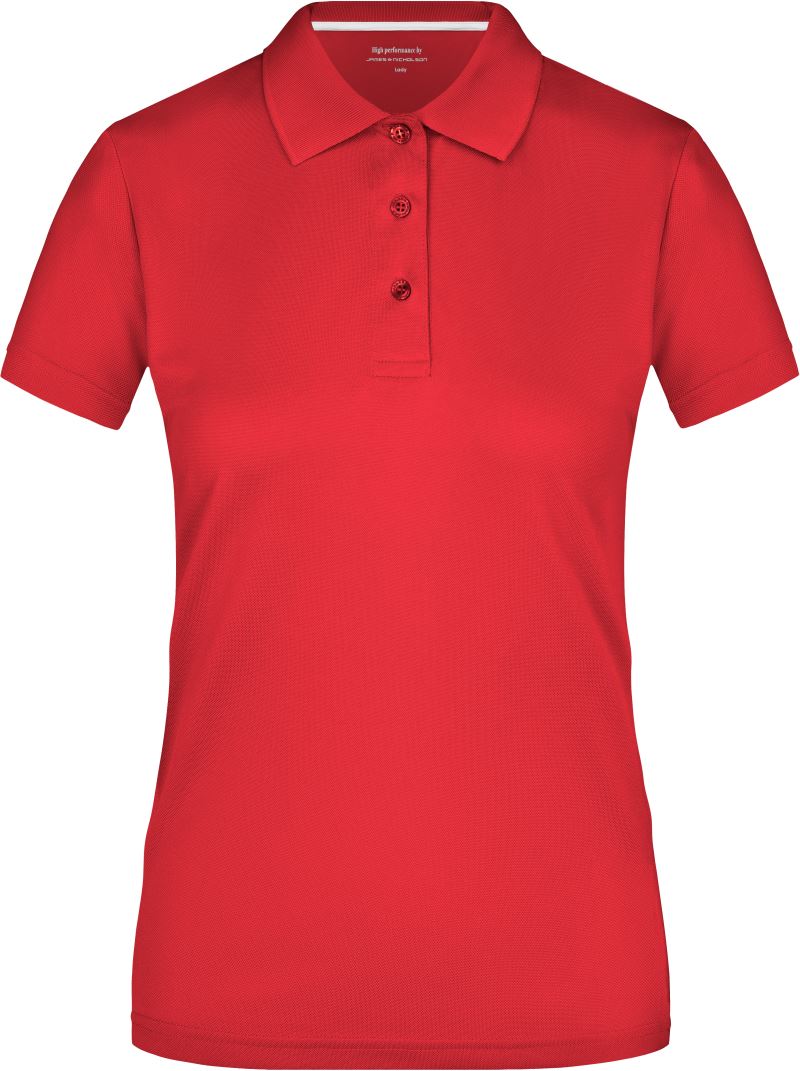 Levně Dámské polo High Performance - red