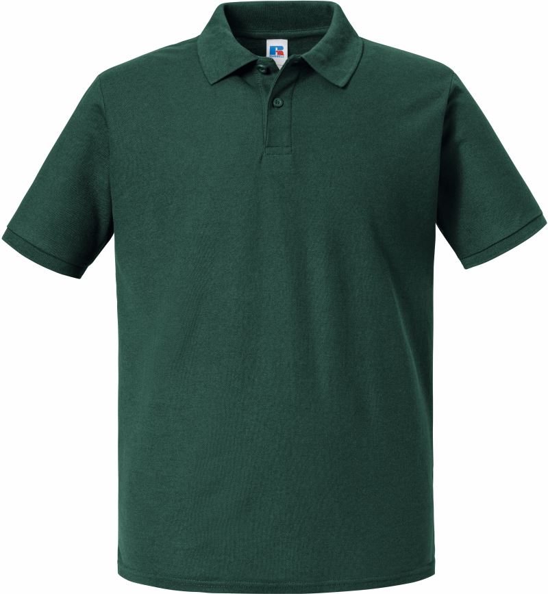 Levně Pánské piqué polo "Authentic Eco" - bottle green