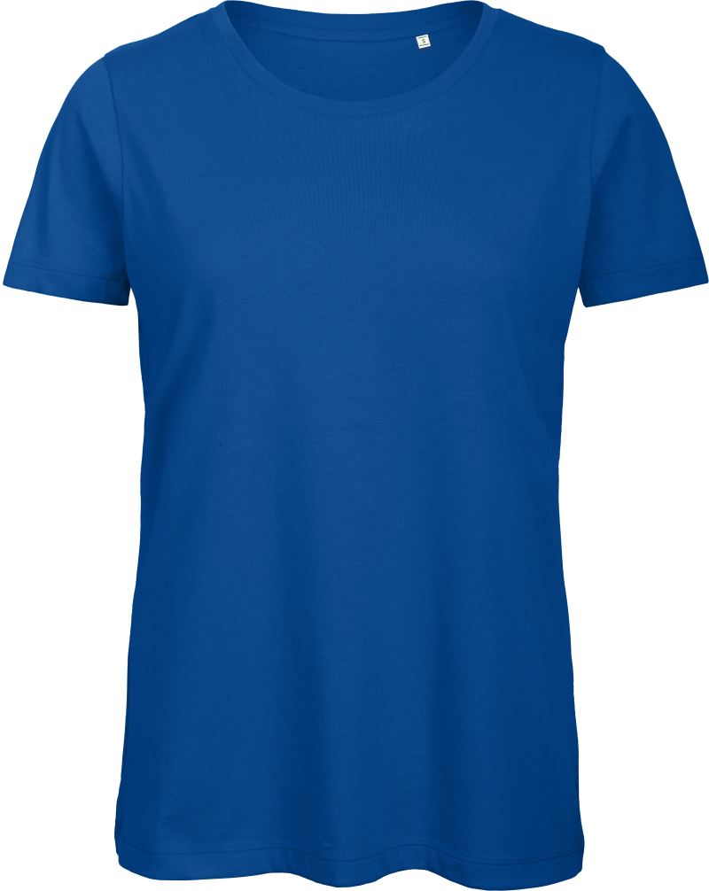 Levně Dámské tričko Medium Fit z bio bavlny - royal blue