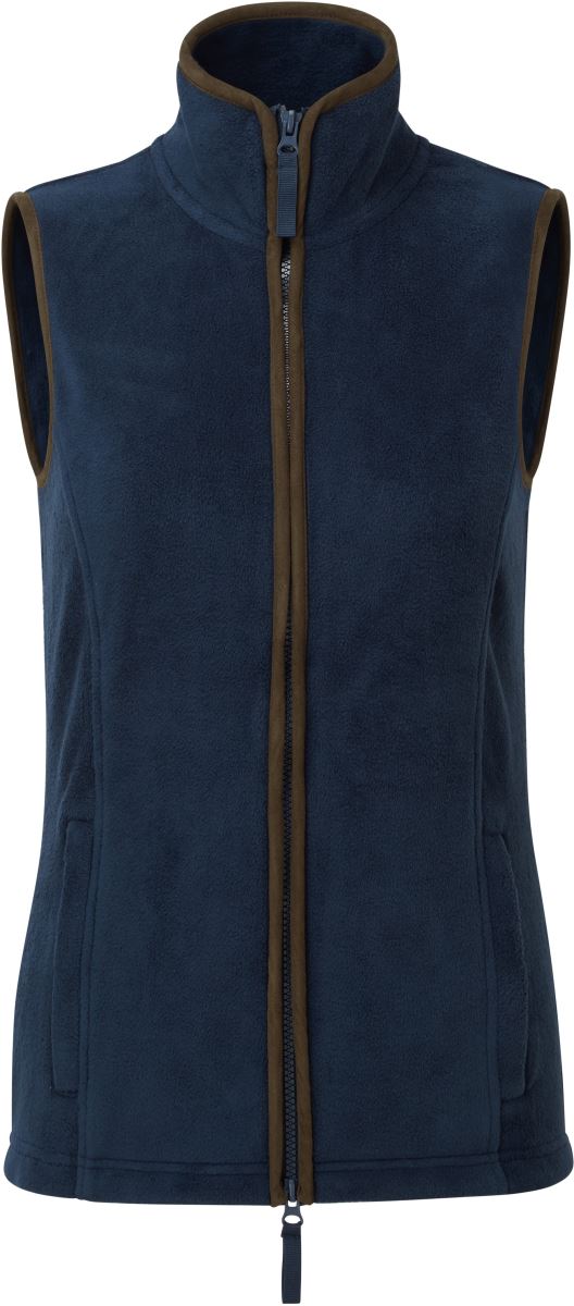 Levně Dámská fleecová vesta "Artisan" - navy/brown