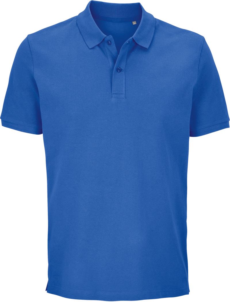 Unisex piqué polo z těžké bavlny - royal blue