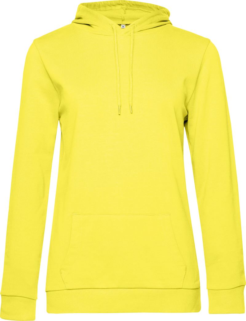 Levně Dámská mikina s kapucí - solar yellow