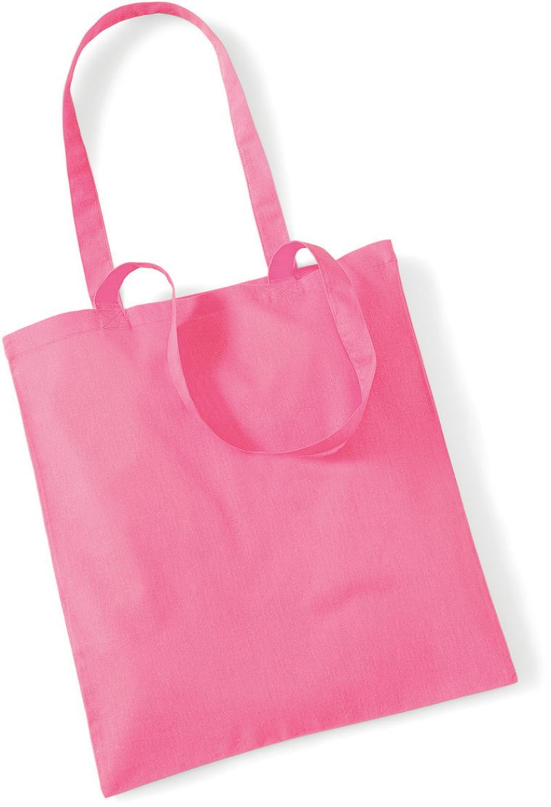 Levně Bavlněná taška "Bag for Life" - true pink