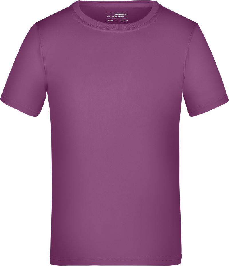 Levně Dětské žerzejové sportovní tričko - purple