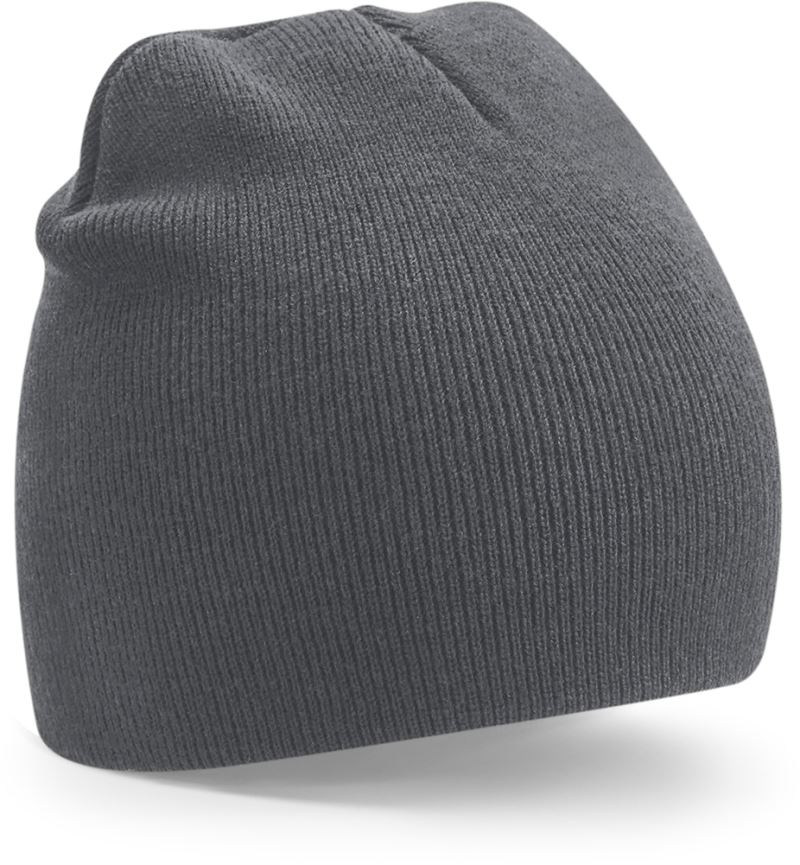 Levně Pletená čepice "Recycled" - graphite grey