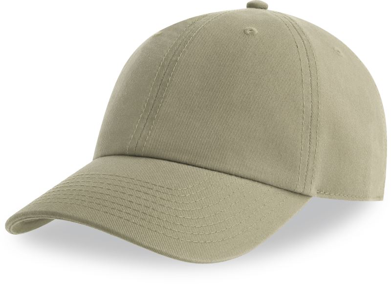 6 panelová kšiltovka - khaki