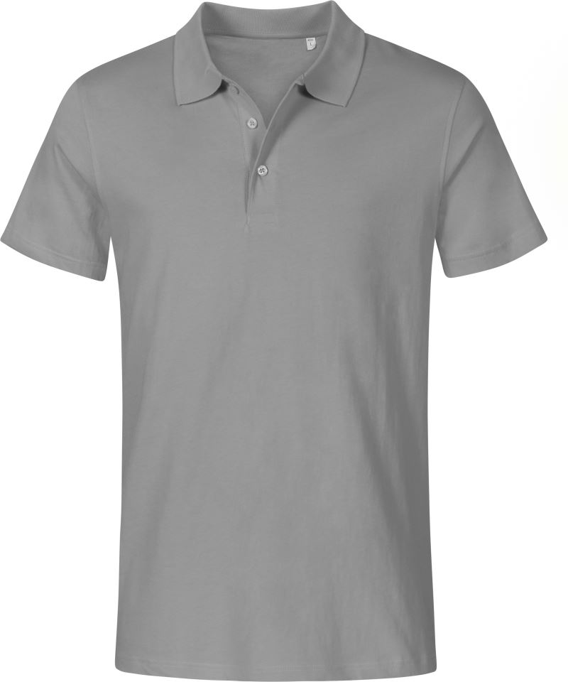 Levně Pánské pracovní žerzejové polo - new light grey