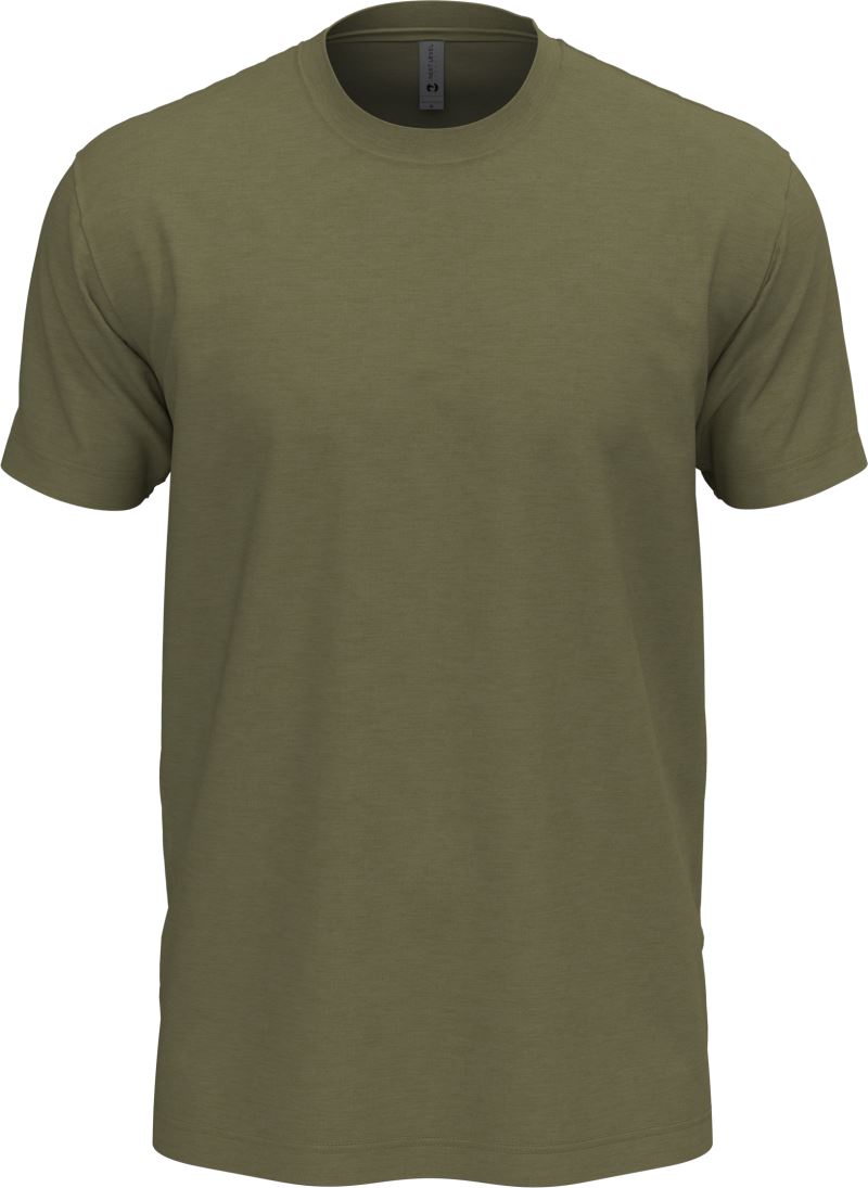 Levně Unisex Triblend tričko - military green