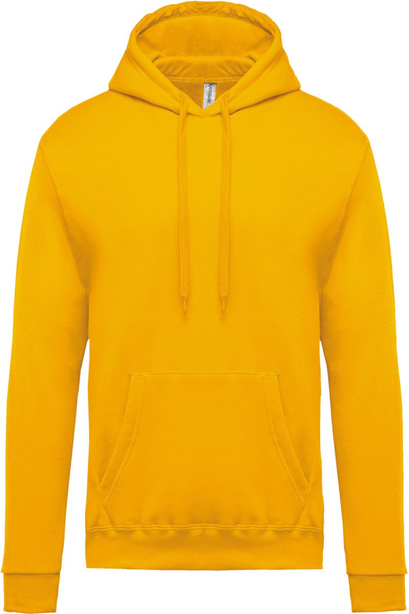 Levně Pánská mikina s kapucí - yellow