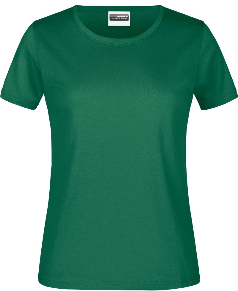 Levně Dámské tričko z těžké bavlny - irish green