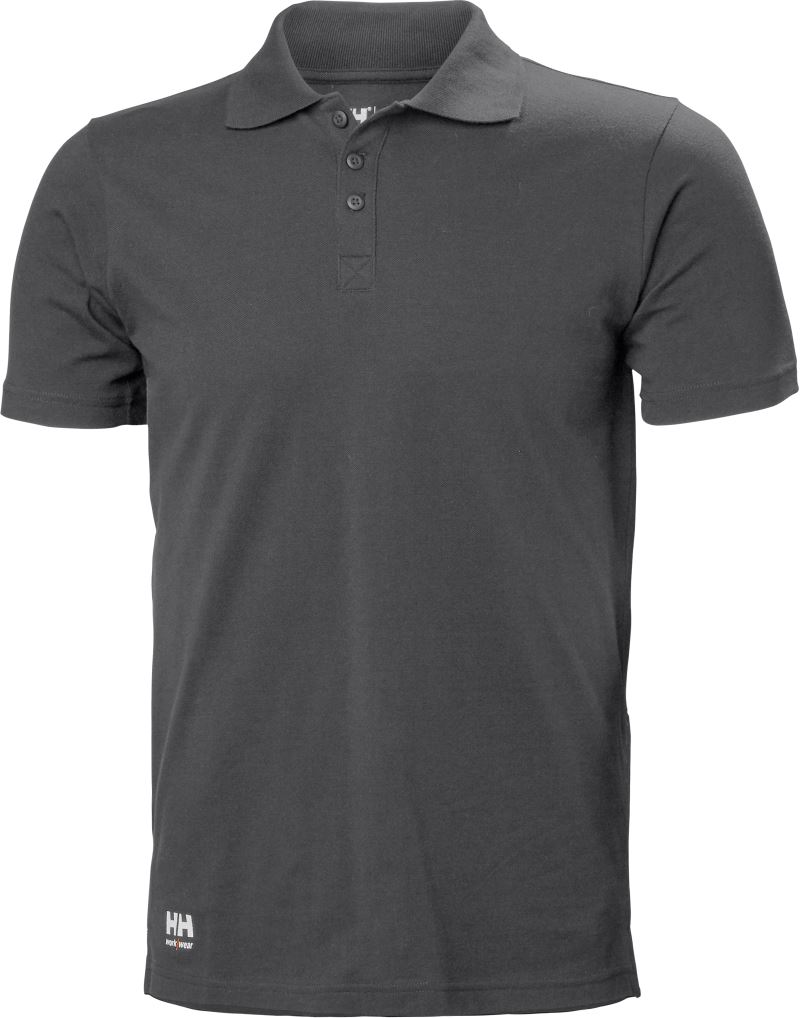 Levně Pánské piqué polo "Classic" - dark grey