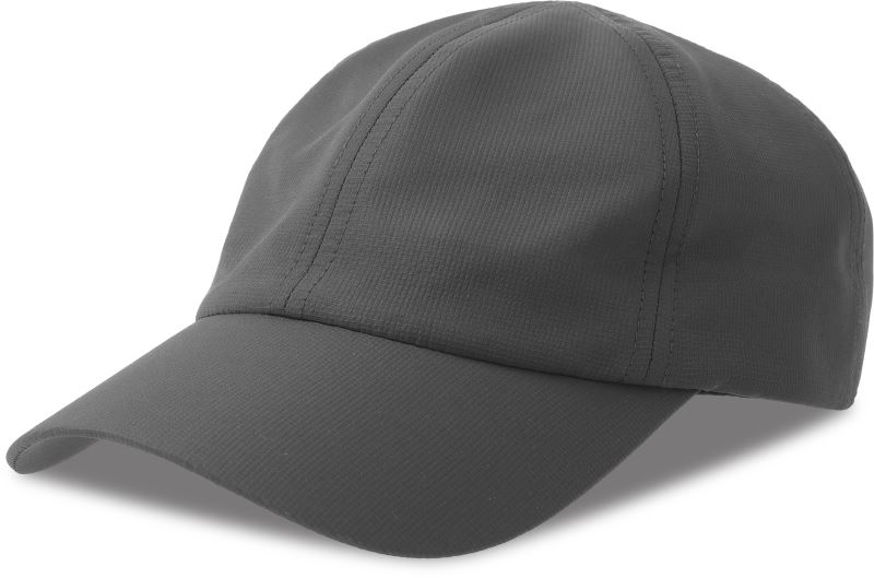 6 panelová kšiltovka - dark grey