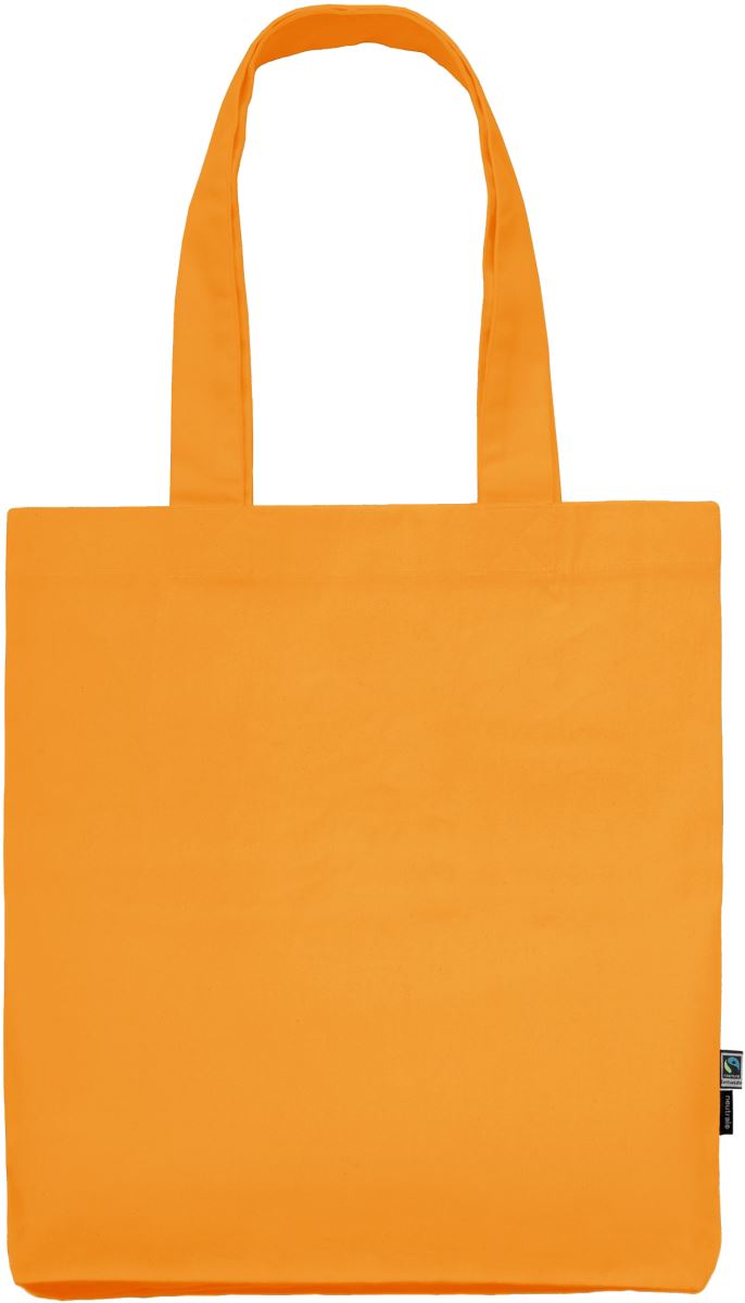 Taška z bio bavlny - okay orange