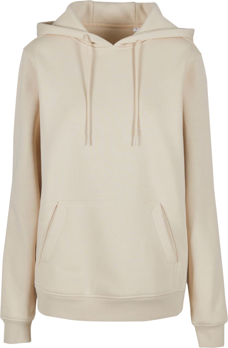 Levně Unisex mikina s kapucí - sand